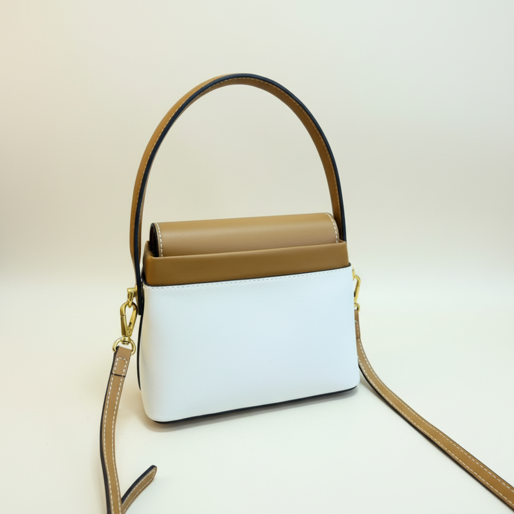 Scroll Grass Pattern Square Bag