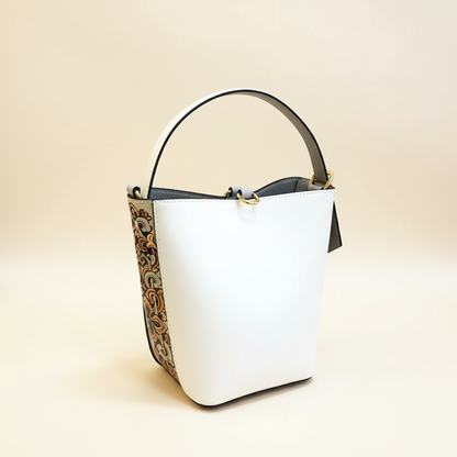 Auspicious Carving Dual-Use Basket Bag