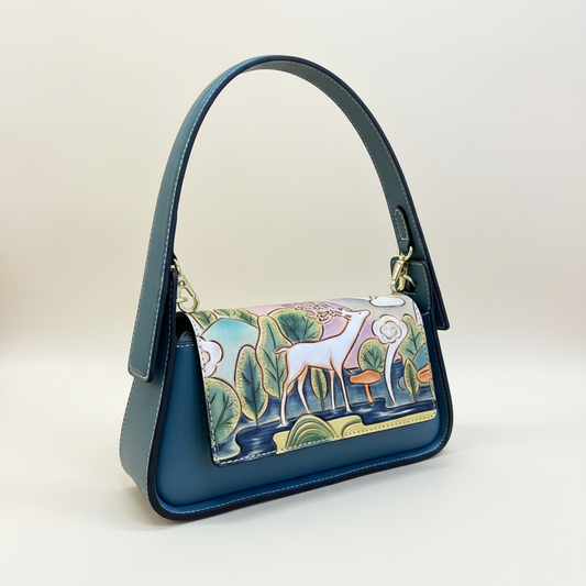 Art Print Armpit Bag